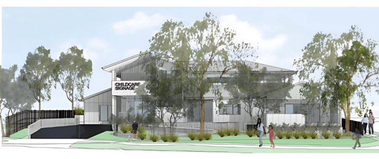 Architectural Render - Cambridge Park Montessori Academy