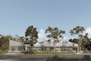 Artistic render of new childcare facility opening in Bass Hill NSW